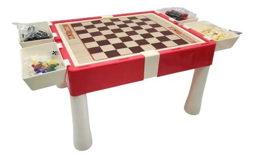 Juego De Mesa 11 En 1 Damas Ajedrez Backgammon Ludo Cartas +