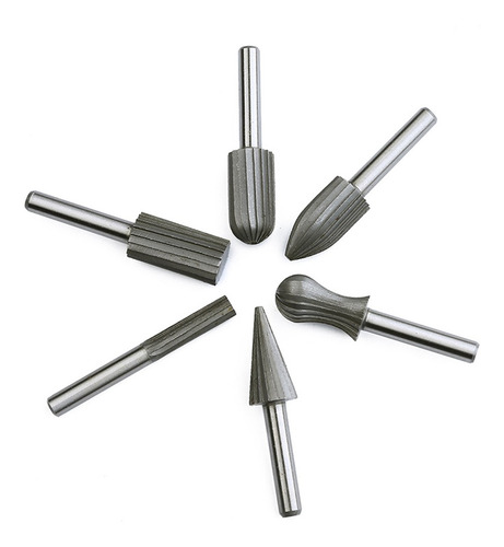 6pieces Rotary Burr Set Talla De Madera Tallar Archivo Rasp