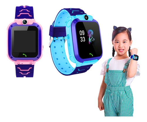 Reloj Inteligente Para Niños Gps Cámara Llamada Sos