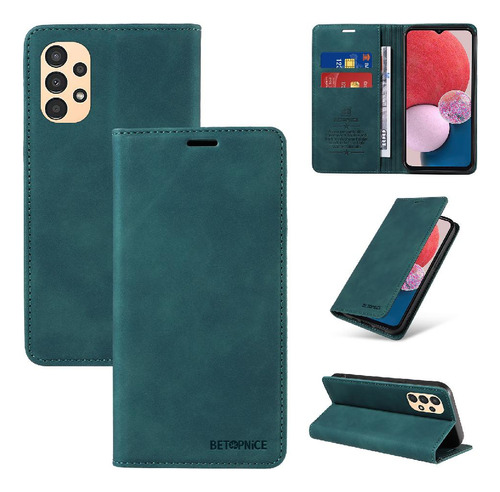 Funda Para Samsung Galaxy A13 5g Folio Protector Cartera Pu