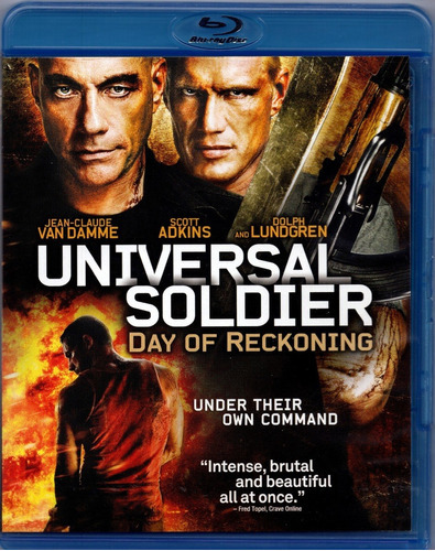 Soldado Universal 4 Juicio Final Van Damme Pelicula Blu-ray
