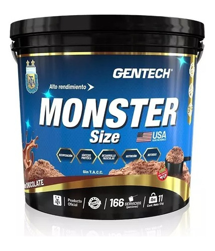 Whey Protein Monster Size Gentech 5kg