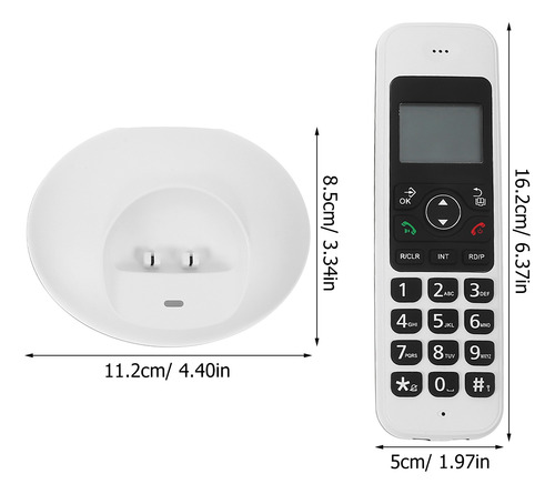 1 Juego De Teléfonos Inalámbricos Para El Hogar, Teléfono In