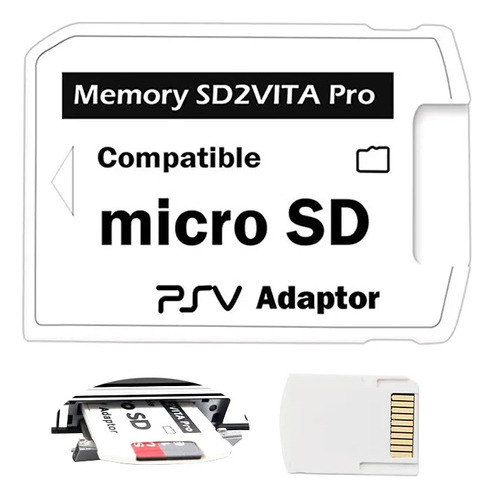 Adaptador  Memoria Para Ps2vita Version 6.0  Sd2vita
