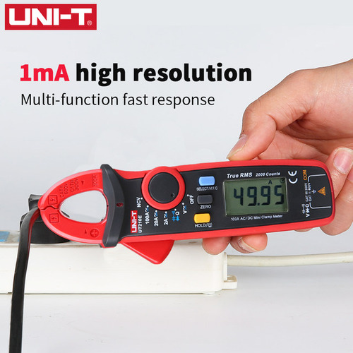 Uni-t® Ut210e® Amperimetro 1ma-100a Corriente Continua Tenaz
