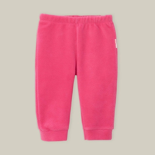 Pantalón Micropolar Unisex Con Puño Bolsillos Marca Naranjo