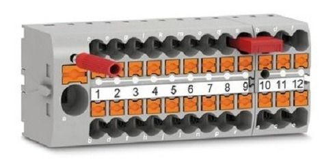 Bloco De Distribuição Phoenix - Ptfix 12x2,5 Bk (3273300)