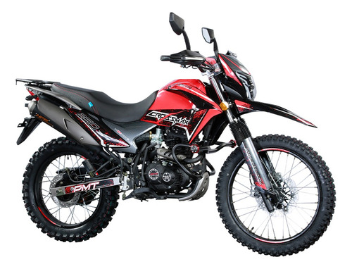 Motocicleta Doble Próposito Vento Crossmax 250 Rojo