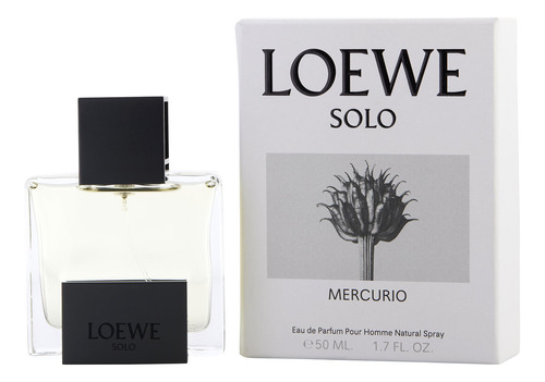 Perfume Loewe Solo Mercurio Eau De Parfum 50 Ml Para Hombre