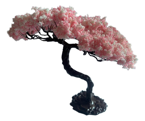 Modelo De Árvore Flores Em Miniatura, Diorama, Decoração