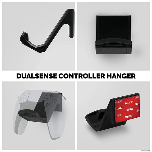 Soporte De Pared Para Mando / Control De Ps5 | 2 Piezas
