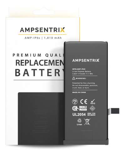 Batería Litio Compatible Con iPhone 6s Ampsentrix