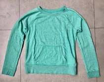 Comprar Buzo Gap Kids Xl Verde Cuello Redondo Y Bolsillos Talle 12