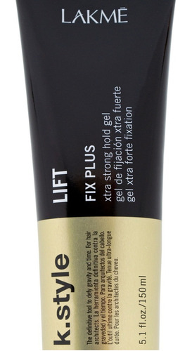 Lakme K.style Gel Fijación Pelo Extra Fuerte Lift Fix 150 Ml