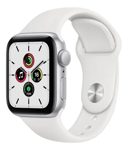 Apple Watch SE GPS 40mm Caja de aluminio color plata Correa