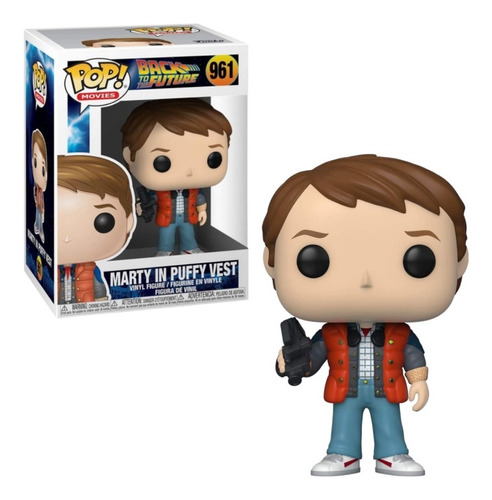Funko Pop Back To The Future Marty In Puffy Vest