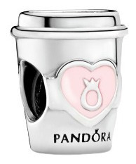 Pandora Charm Bebida Para Llevar (plata 925)