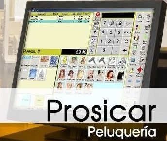 Sistema Peluquería Programa Salón Belleza Spa Prosicar