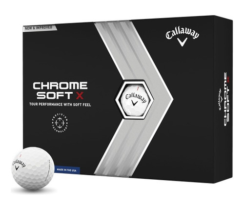 Pelotas Callaway Golf Chrome Soft X