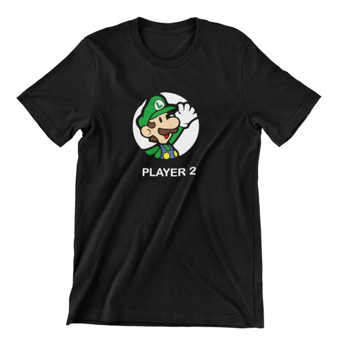 Polera -juego - Luigi Play 2- 100% Algodón