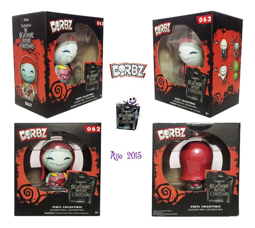 Jack & Sally Funko Dorbz 2 Figuras Año 2015 Originales (Usado)