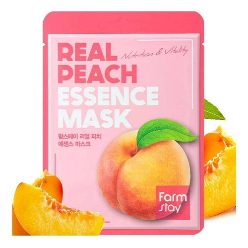 Mascarilla Facial Farmstay Extracto De Durazno 1 Pza