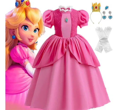 Disfraz princesa super mario hotsell