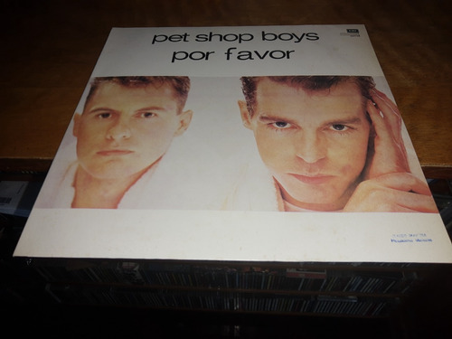 Pet Shop Boys  Por Favor  Lp Argentina 1986