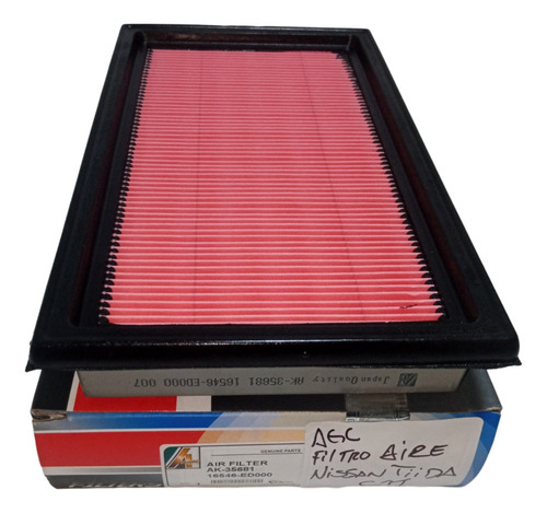 Filtro Aire Motor Nissan Tiida Motor 1.8 C11 2006 2012