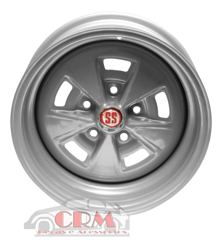 Roda Opala Ss Caravan Tala 6 E 7 - Aro 15- Jogo C/ Calotinha