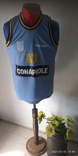 Camiseta Basquetbol Uruguay Topper
