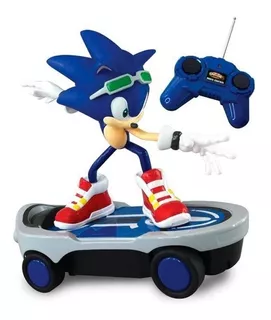 Figura Muñeco Juego Sonic Free Riders Juguete A Control