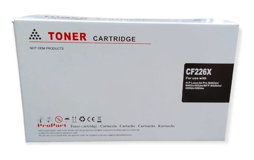 Toner Alternativo  226x 26x Cf226x Para M402 M426dw M426 402