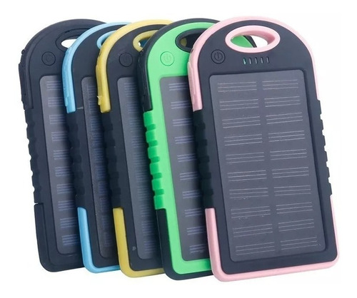 Cargador Portatil Solar De Bateria 10,000 Mah Impermeable