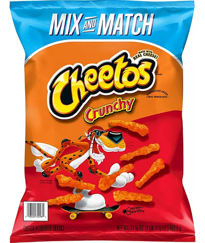 Pack Fritos Originales + Cheetos Crunchy Mix And Match Usa