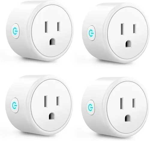 Enchufe Inteligente Compatible Con Alexa Google Assistant X4