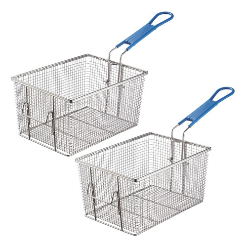 2 Cestas Para Freidora Profunda, Cesta De Acero Inoxidable C