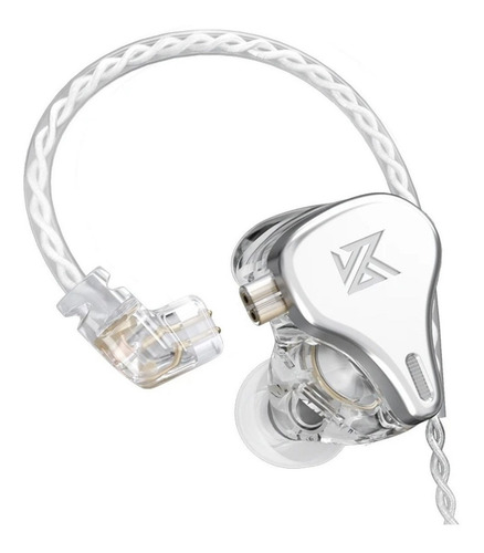 Auriculares in-ear gamer KZ DQ6 without mic silver
