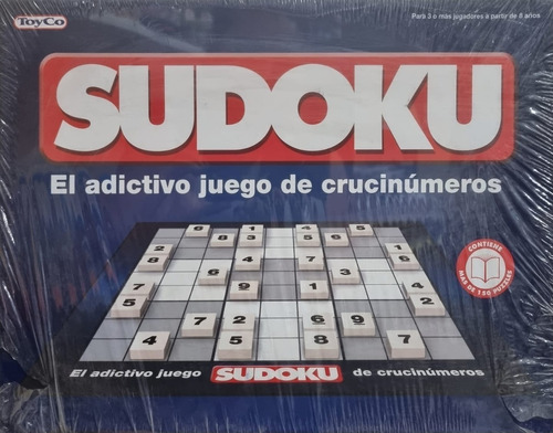 Juego De Mesa Crucinumeros Sudoku Casa Valente
