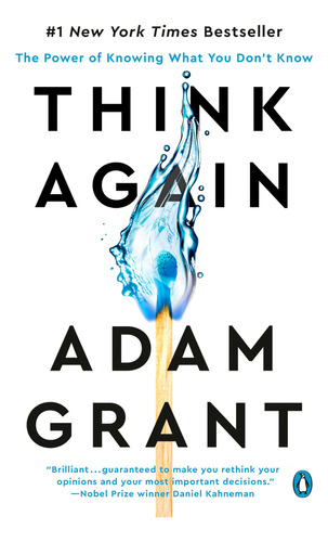 Book : Think Again The Power Of Knowing What You Dont Know 