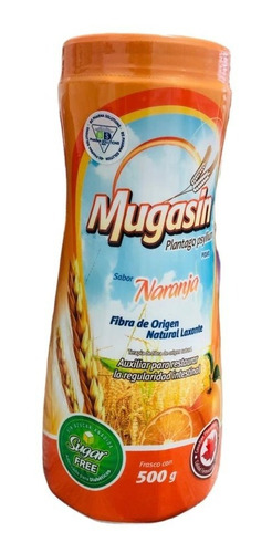 Mugasin (plantago Psyllium) C/500 G Sabor Naranja Apotex