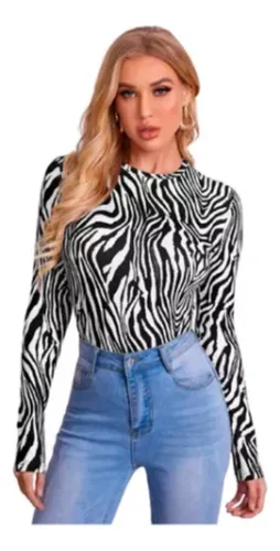 Blusa de cebra sale