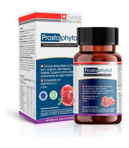 Suplementos Prostata Prostaphytol 1 Frasco Para 1 Mes Sin Sabor
