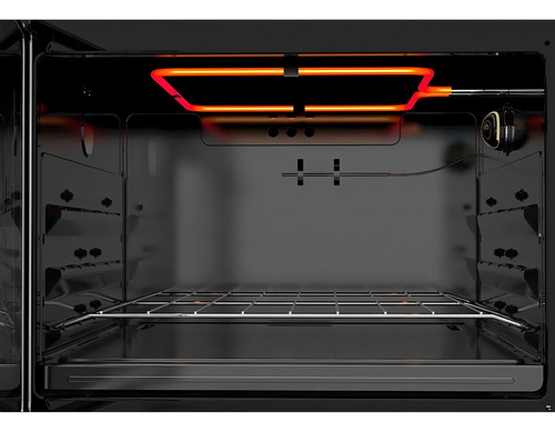 Forno de Bancada Elétrico Titanium com Grill Dourador Dako Supreme 44 Litros