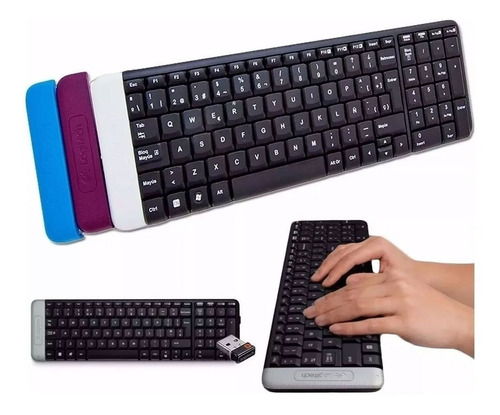 Imagen 1 de 6 de Logitech K230, Teclado Inalámbrico Wireless Español Pc Lapto