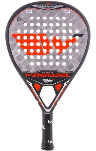 Paleta Padel Wingpadel Air Combat Titanium Attk + Regalos