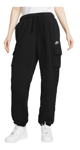 Pantalones Nike Sportswear Fleece Est. Vida Mujer Negro