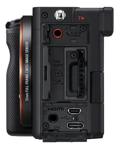 Camara Digital Mirrorless Sony Ilce-7c A7c A7 C Color Negro