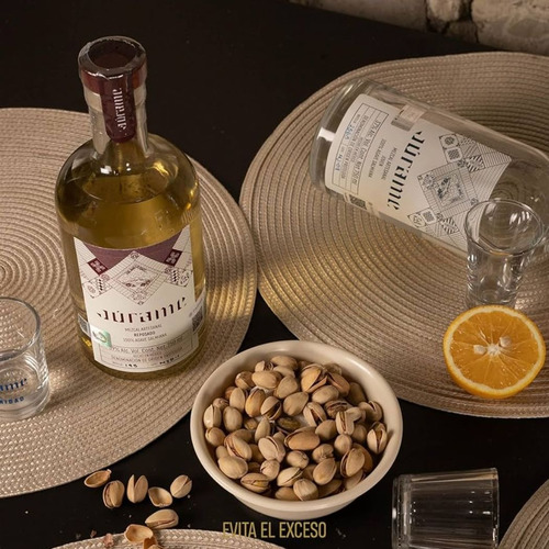 Caja De 6 Mezcal Júrame Reposado Artesanal 750 Ml