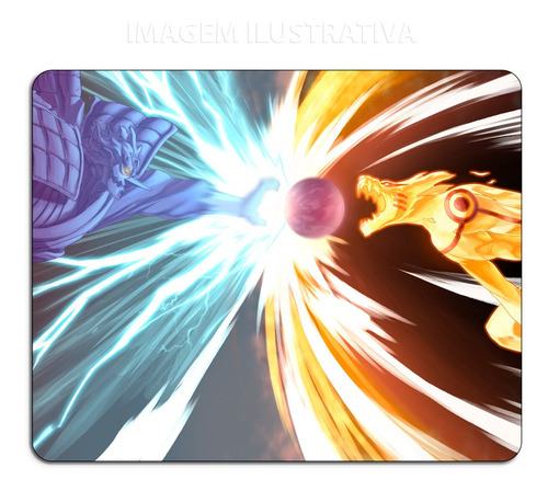 Mouse Pad Personalizado - Kurama Vs Suzano